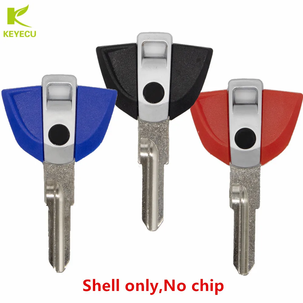 

KEYECU Motorcycle Blank Uncut Key Shell Case for BMW F650 F800 F800GS F800ST K1200R K1200S F1200GS R1200RT K1300R K1300S S1000RR