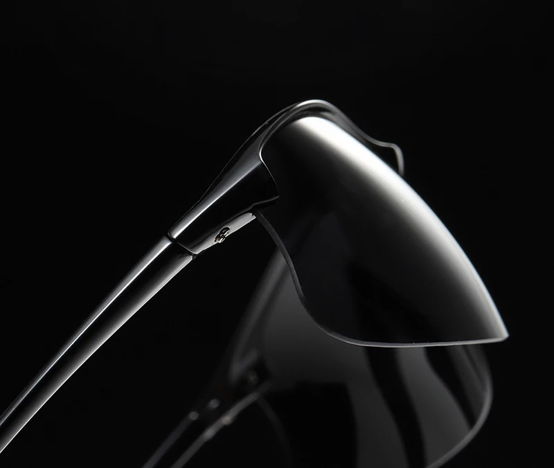 Ultraleichte Sport-polarisierte Sonnenbrille für Herren und Damen, klassische Reimless-Sonnenbrille, modisch, für Outdoor-Fahren, Angeln – Detail 4