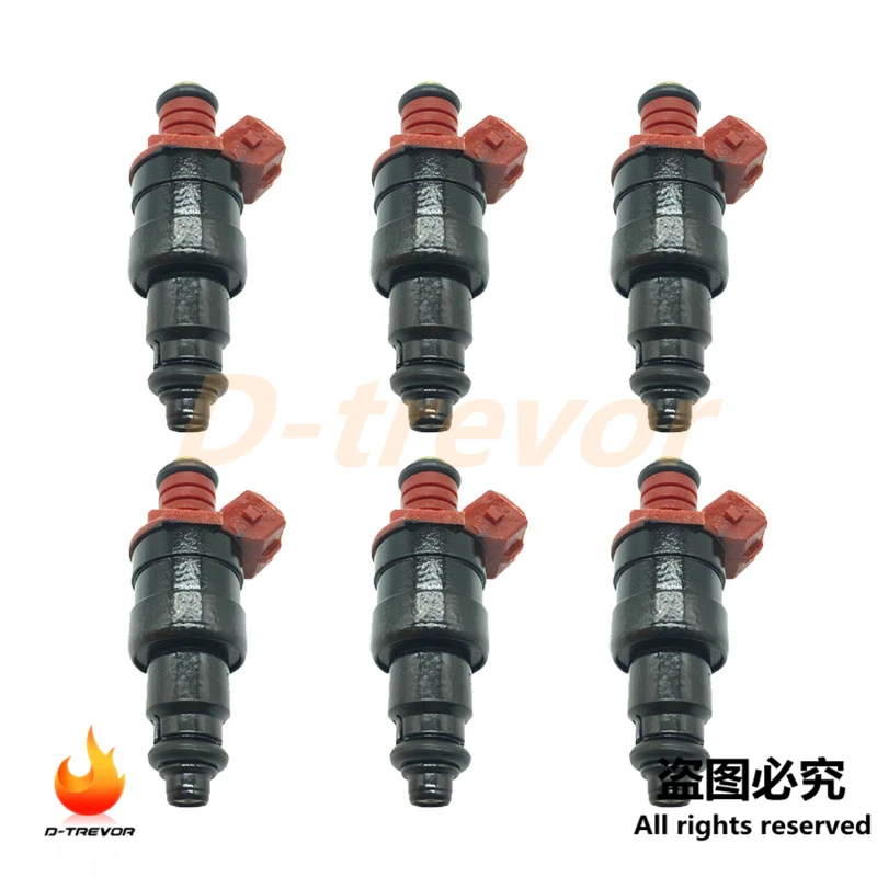 6Pcs Fuel Injectors 5WK90761 for Opel 1.8 2.0 250cc Vectra Omega Calibr Astra