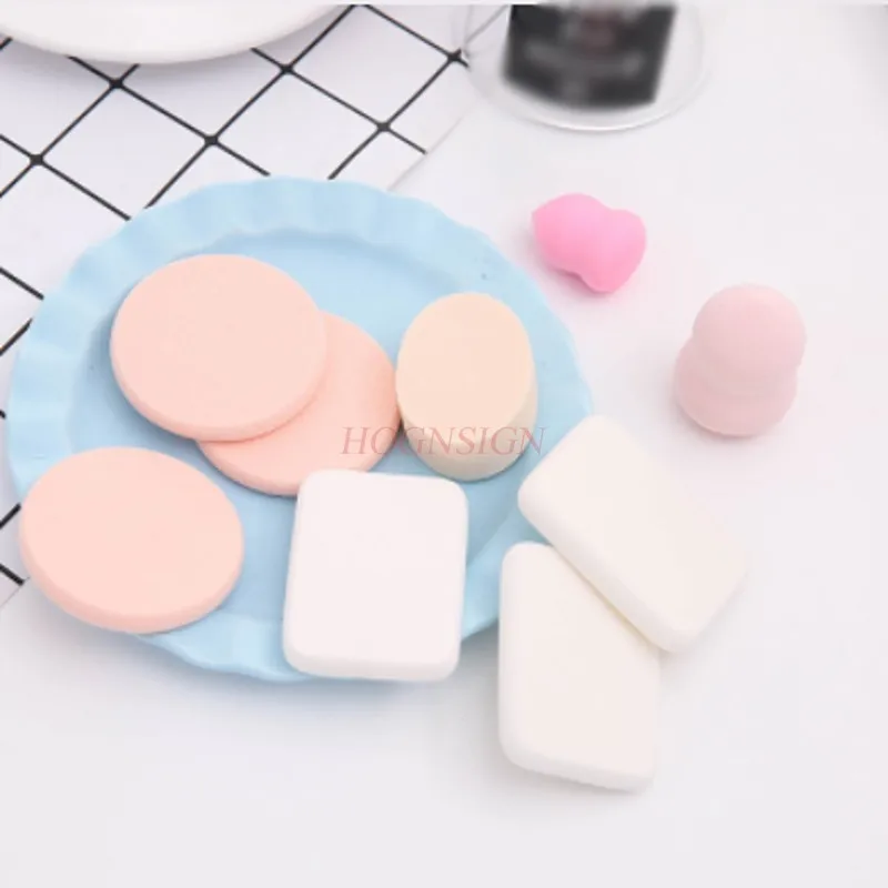 9-częściowy zestaw do makijażu w kształcie rombu Zestaw puf do montażu w podróży Tykwa Beauty Załadunek i rozładunek Wyprzedaż bawełny