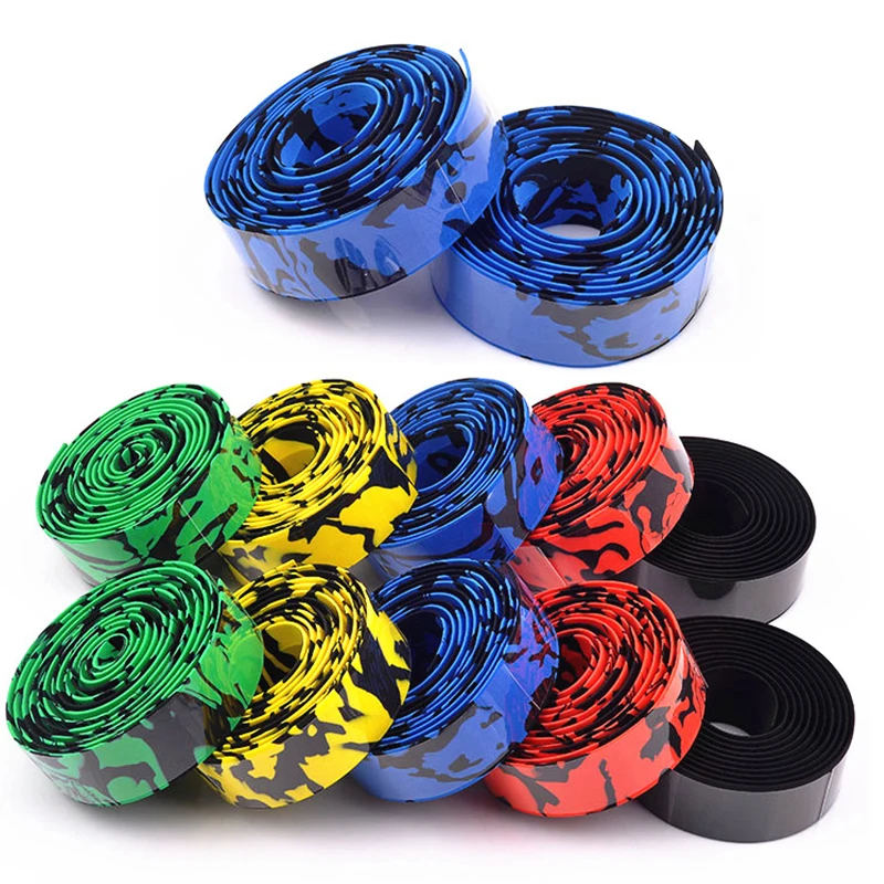 1 Piece Road Bike Bicycle Handlebar tape Camouflage Cycling Handle Belt Cork Wrap Bike Bicycle Cork Handlebar Tape Wrap