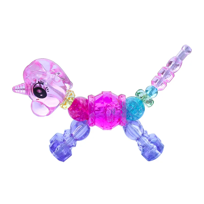 Cartoon Colourful Crystal Cute Sheep Bear Rabbit Dog Cat Bling / Opaque  Plastic / Resin For Childen