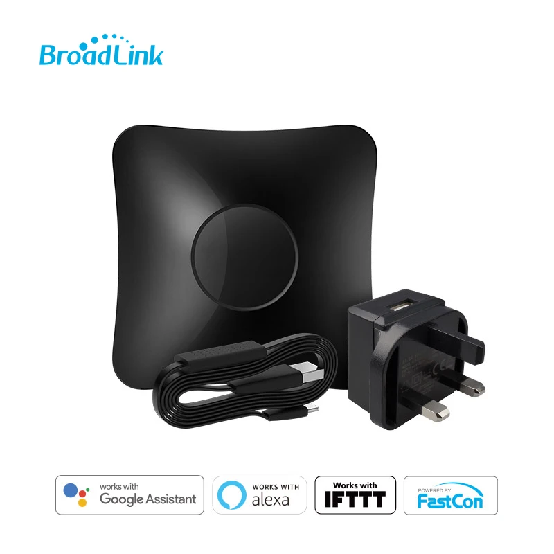 Broadlink-hub inteligente rm4 pro, universal, controle remoto wi-fi, funciona com alexa e assistente do google