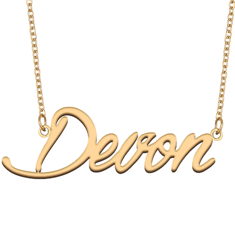 Devon Names: The Perfect Personalized Necklaces for Every Woman Who Values Meaningful Details