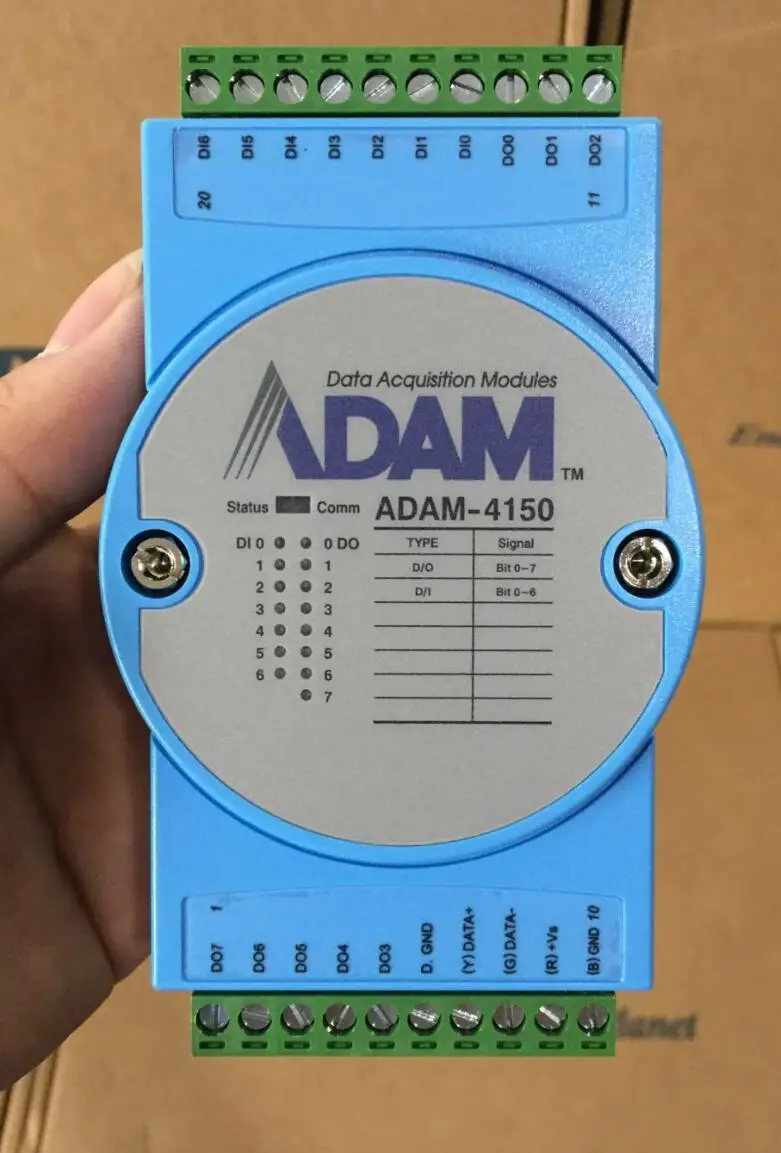 ADAM-4150 7DI/8DO Robust Modbus RS-485 Remote I/O new original