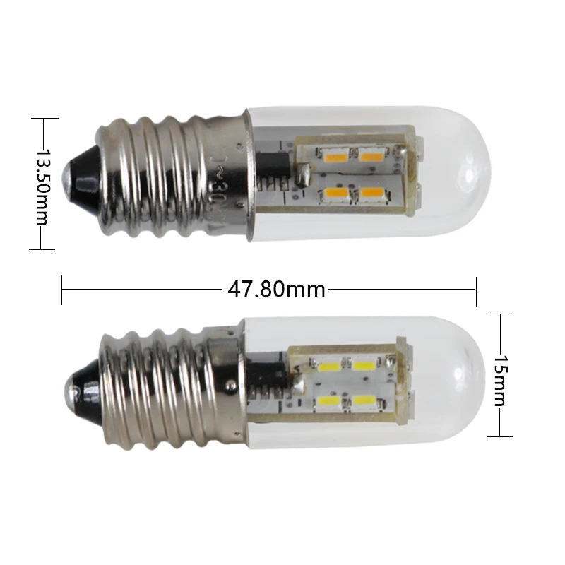 bombillas led e27 corn bulb 2W 12v 24v mini energy saving lamp Replace Halogen candle Fridge Refrigerator 12 24 v volt lighting