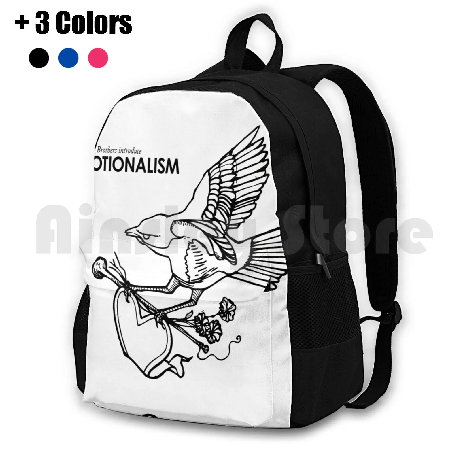 The Group Band Rock Folk Outdoor Hiking Backpack Riding Climbing Sports Bag Best Selling Ayam Logo The Group Band Folk Avett