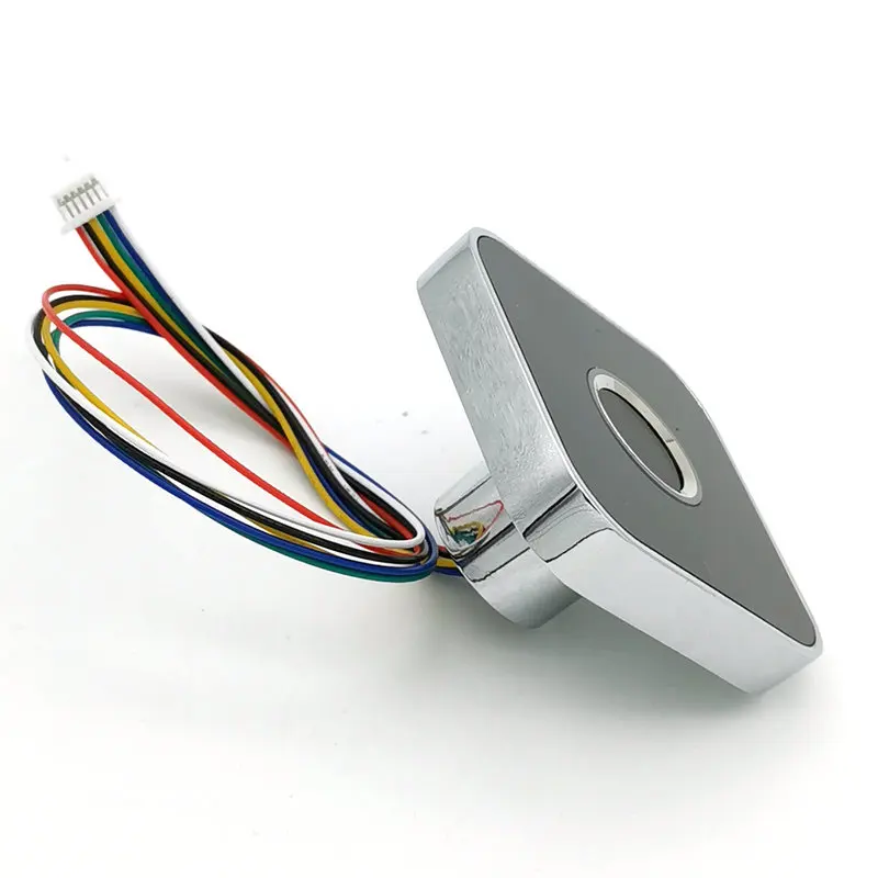R502-AW DC3.3V Ring LED Zinc Alloy Enclosure Easy Installation Fingerprint Module Sensor Access Control Arduino