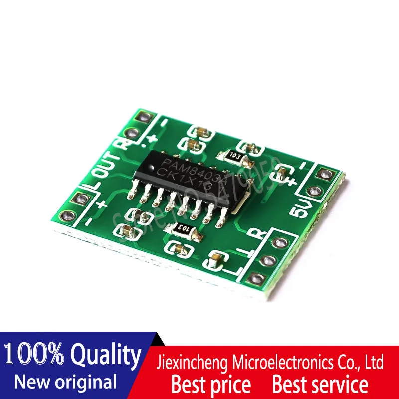 10PCS PAM8403 D Digital Amplifier-Board Miniature Usb-Supply High-Efficiency 2--3w