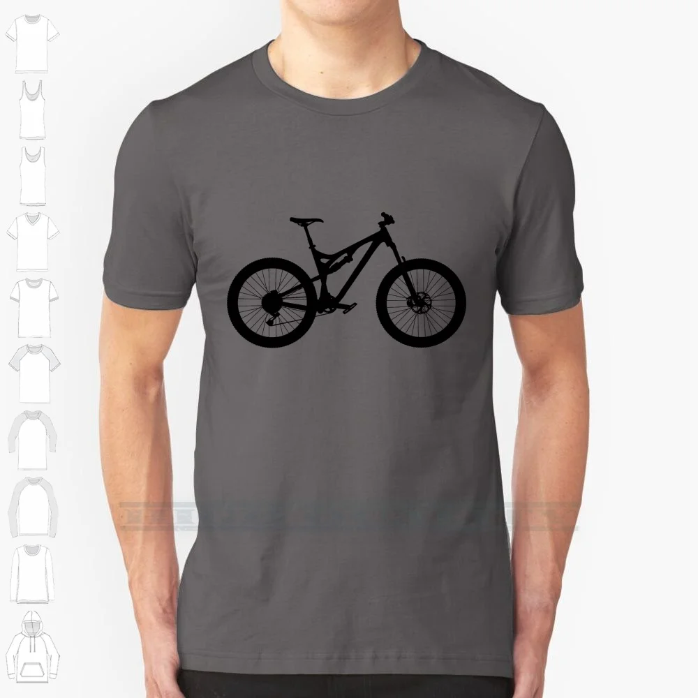 Mountain Bike Bicycle 100% Cotton T Shirt Mountain Biking Mountain Biker Cycling Cyclist Gift Idea Downhill Freeride Cross