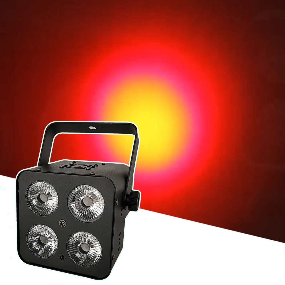 

Mini COB RGBW 4IN1 Wash Par Light DMX512 Control Stage Effect Lighting For DJ Disco Ball Bar Sound Party Stroboscopes Lights