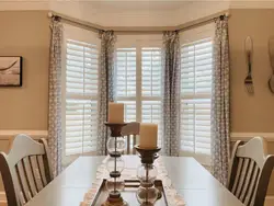 Custom Basswood Plantation Shutters Wooden Blinds Solid Wood Shutter Louvers PS241