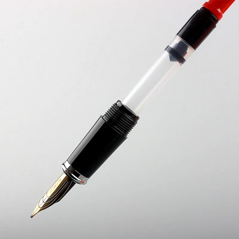 5Pc Red 2.6Mm Vulpen Inkt Cartridges Converter