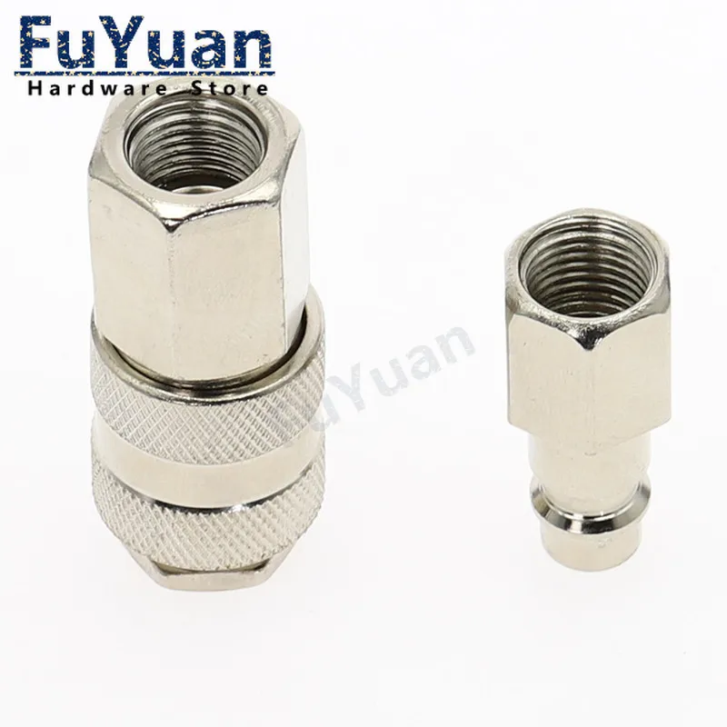 Pneumatic fitting EU type Quick push in connector High pressure coupler work on Air compressor High-quality European standards