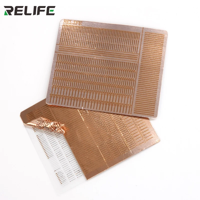 Relife RL-007GA Patch Solder Lugs Motherboard Different Size Soldering Pad Replace Traditional Welding Plate Seamless Recovery