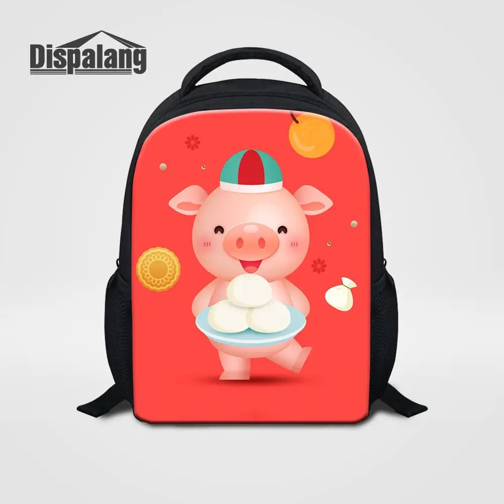 Cute Pig Kids School Backpack Kawaii Cartoon Mini Bookbag for 1-5 Year Old Children's Best Gift Small Size Educational Toy