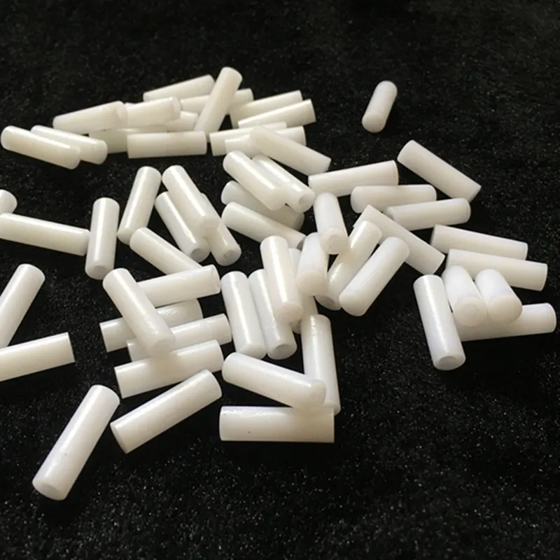 50/100PCS 8x30mm 8x90mm 8x100mm Other Customizabled PCB Test Fixture Parts Plate POM Pressure Bar White/Black Flat Ended POMs