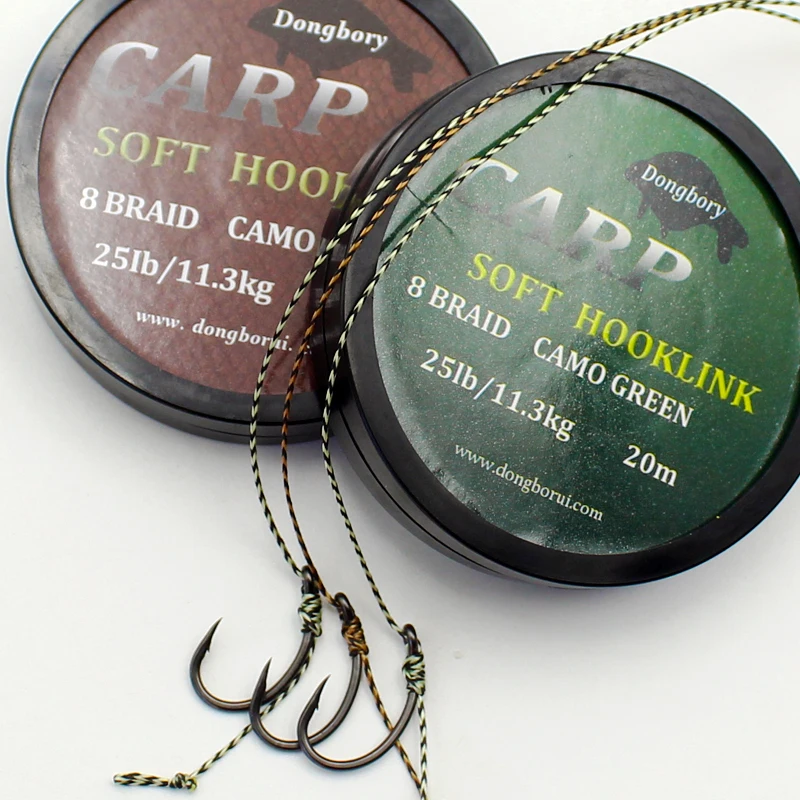 Carp Fishing Tackle Hook Link for Ready Tied Carp Rigs Hair Chod Zig Rigs Boilies Carp Rig kit Terminal