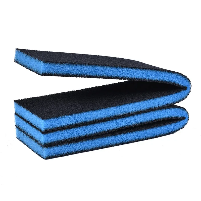 Aquarium Activated Carbon Biochemical Filter Cotton High-density Water Purification Sponge Fish Tank Filter Filter Accessories