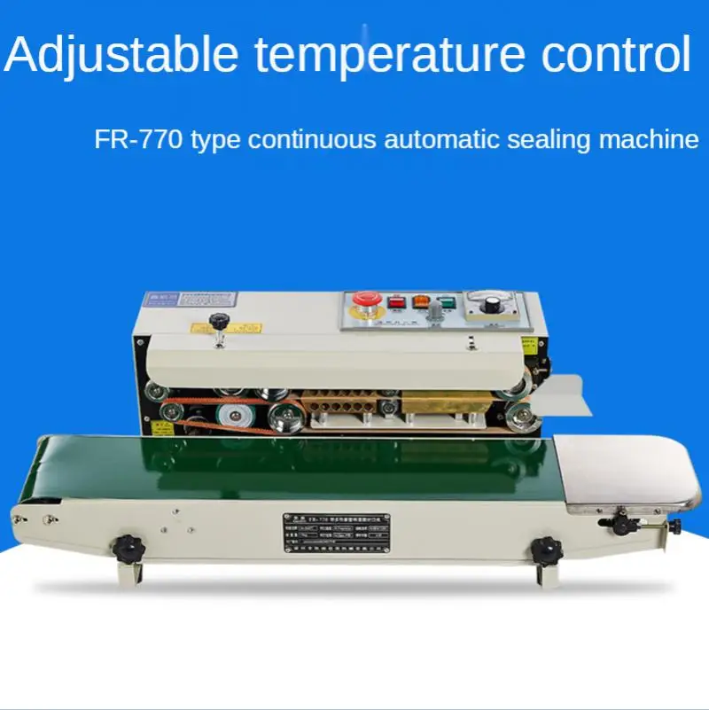 Macchina di sigillamento continua automatica della macchina di sigillamento di 220V 850W FR-770 la macchina di sigillamento del Film plastico del di alluminio