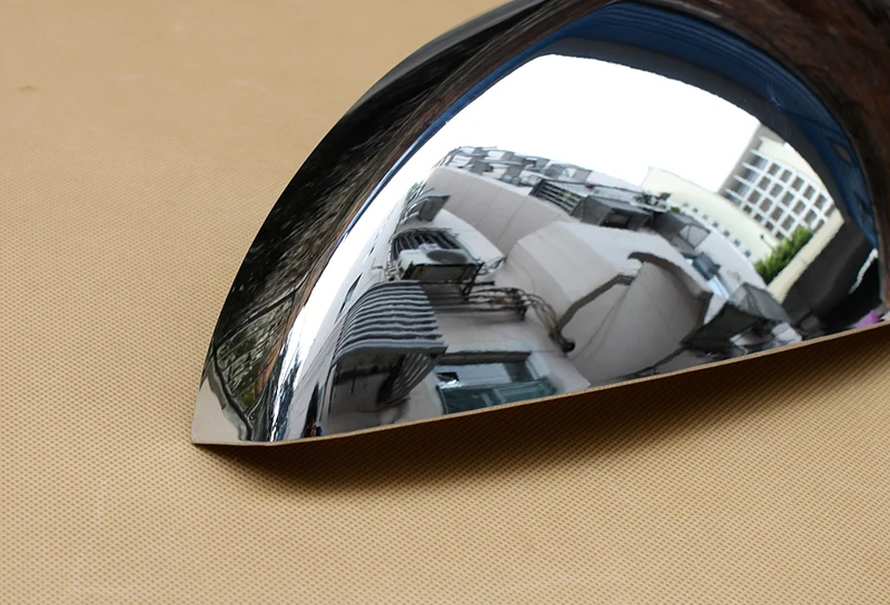 Chrome Rearview Cover For Ford Kuga Escape 2013-2019 Side Mirror Cap Overlay