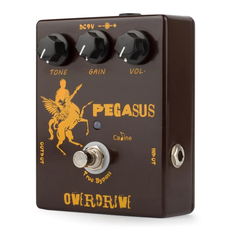 

Caline CP-43 Pegasus Overdrive педаль для гитарных эффектов Klon Centaur имитация аксессуары для гитары