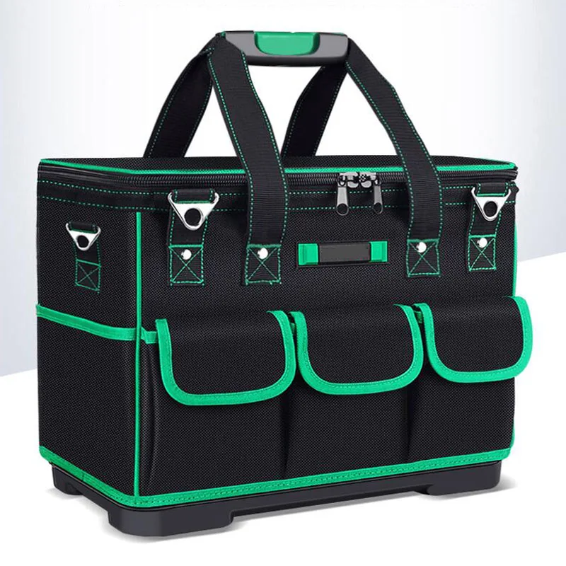 Borsa per attrezzi multifunzionale borsa per attrezzi di grande capacità da 23 pollici borsa per attrezzi speciale per riparazione impermeabile dell'organizzatore di immagazzinaggio portatile