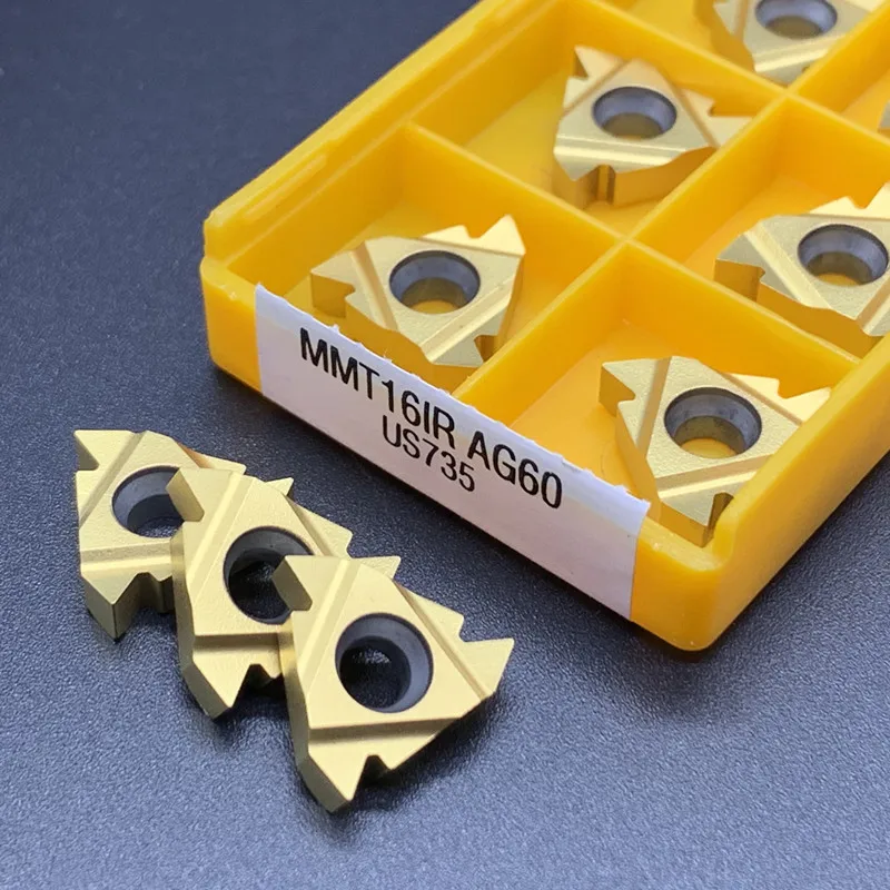 10 pz MMT16IR/ER AG60 VP15TF UE6020 US735 inserti in metallo duro utensile da tornio utensile da taglio utensili da tornio