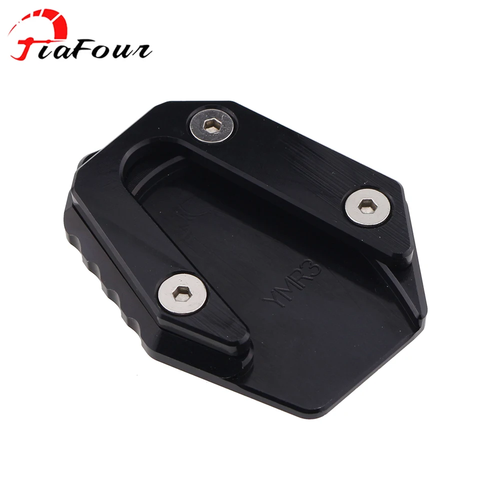 صالح ل YZF-R3 YZF-R25 MT-03 MT-25 2014-2019 دراجة نارية الملحقات مسنده حامل جانبي تمديد المكبر الوسادة