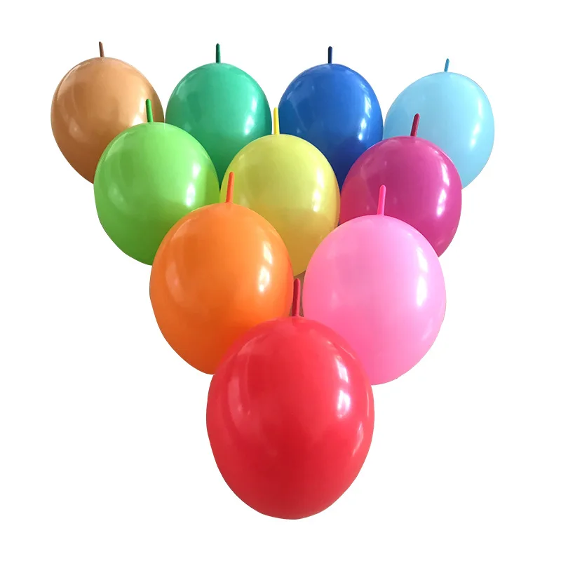 20/50pcs 6 Inch Tail Small Balloon Birthday Party Valentine's Day Wedding Decoration Baby Shower Anniversary Christmas