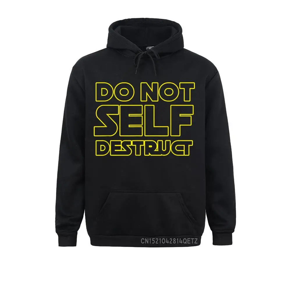 

Design Do Not Self Destruct Space Western Sci Fi Chic Sweatshirts For Adult Funky Fall Long Sleeve Sweatshirts Hoods