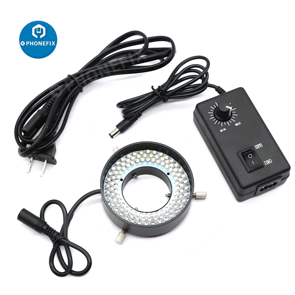 Industrial CCD Machine Vision Light Source High Brightness Industry Camera Lens Stereo Microscope Ring LED Lamp 108 Grain Lamp