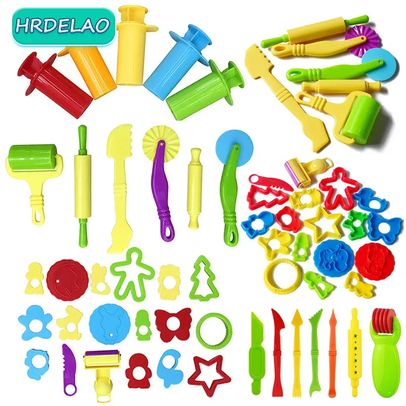 2021 melma fai-da-te gioca strumenti per pasta accessori plastilina modellazione kit di argilla morbida set di taglierine stampi giocattolo educativo per bambini