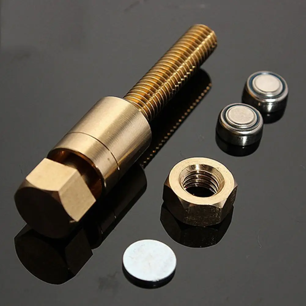 New Close Up Magic Gimmick Trick Props Autorotation Rotating Nut Off Bolt Screw Magic Trick Props Toys Prank Set