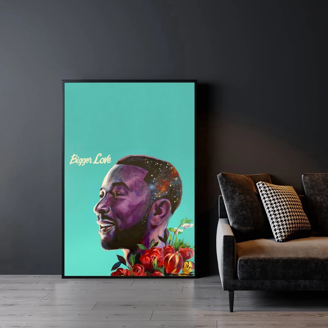 John Legend  - Bigger Love Music Album Cover Poster Rap Hip Hop Pop Music Star Canvas Poster Print (No Frame)