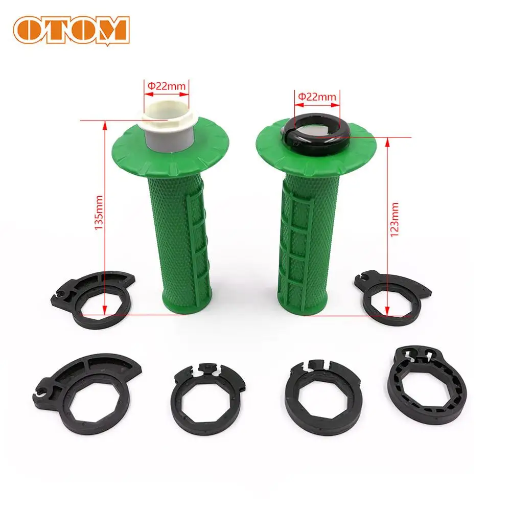 OTOM New Universal Handlebar Grip Gel Brake Handle Rubber W/ The Snap-on Cam For KTM EXC CRF YZF KXL RM 7/8