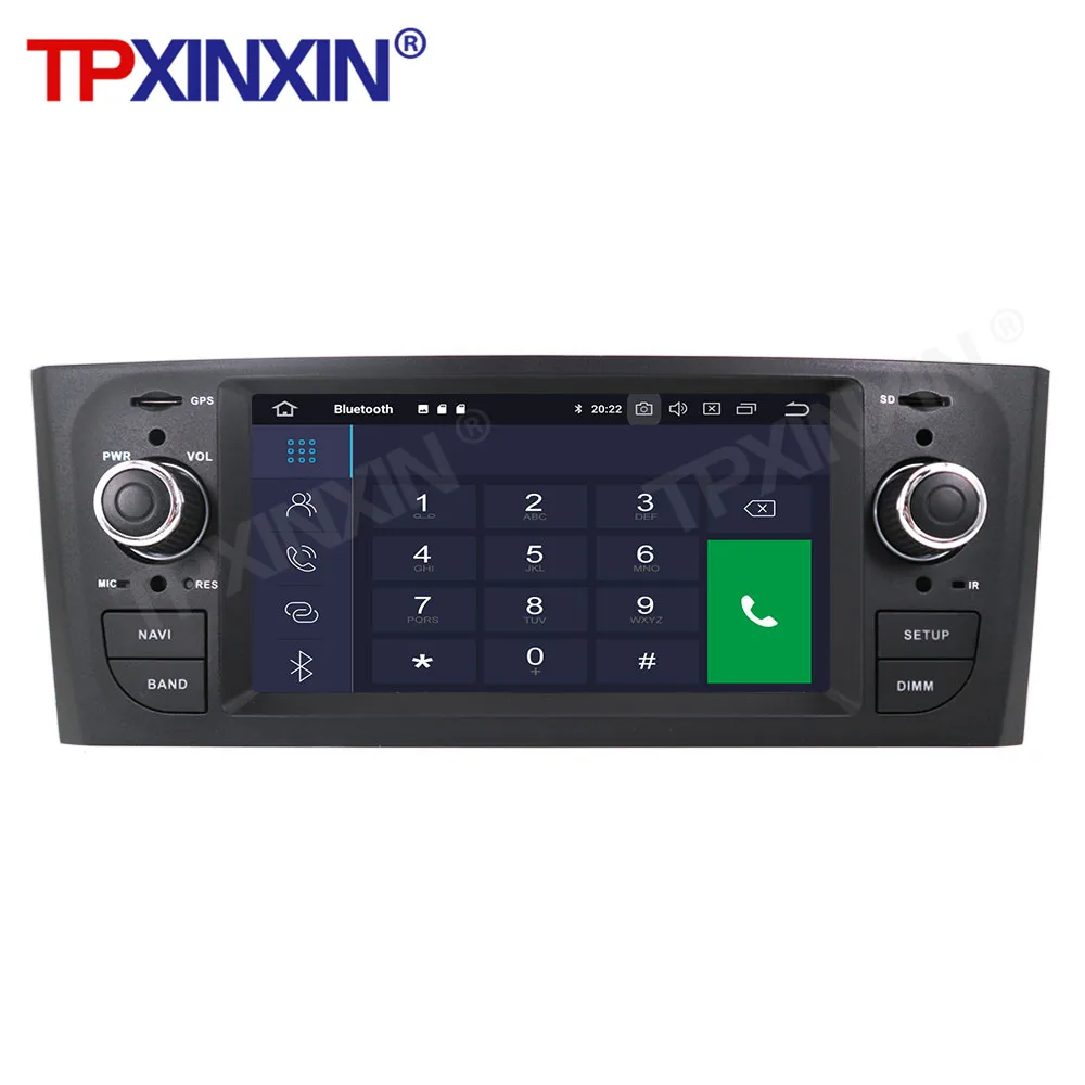 Android For Fiat Grande Punto Linea 2008 2009 2010 2011 2012 Car DVD Stereo Head Unit Radio Recorder GPS Navigation DSP Carplay