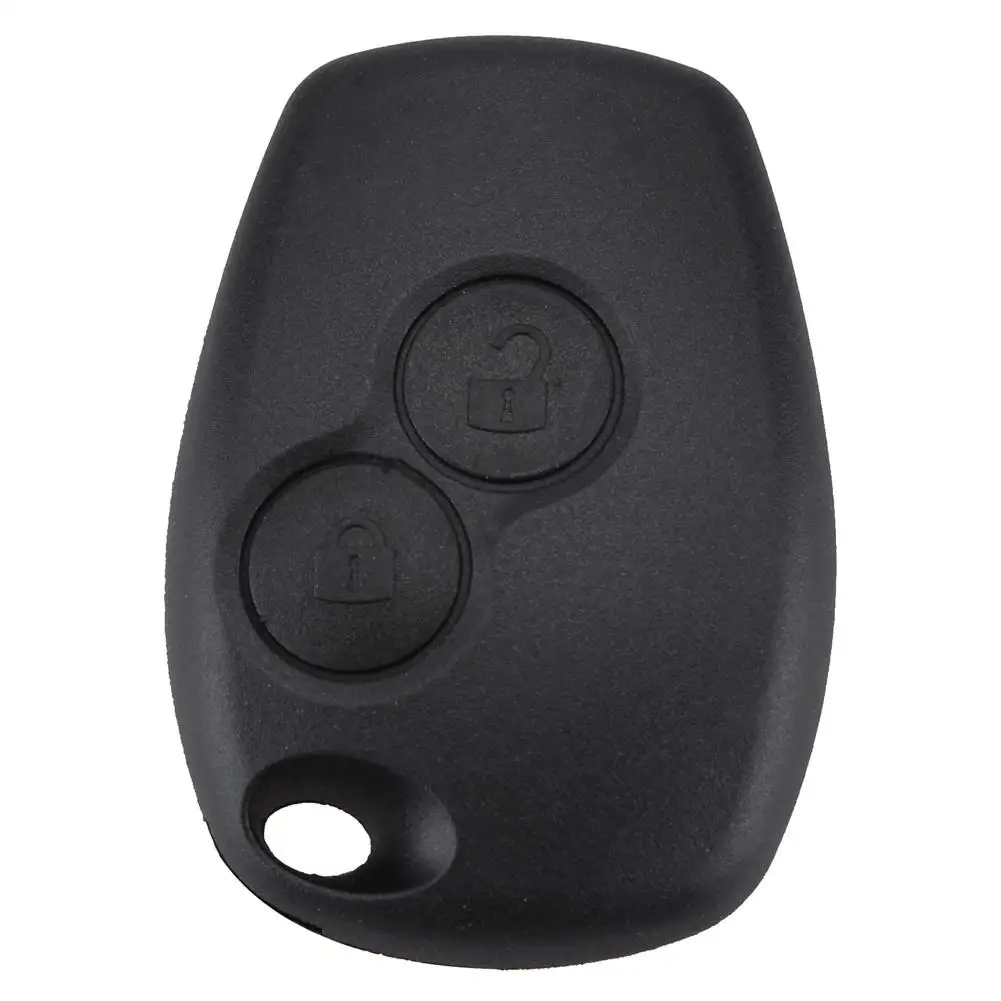 2 Buttons Key Case for Renault Megane Modus Espace Duster Logan Sandero Clio Kango Blank Key Fob Case Replacement Shell