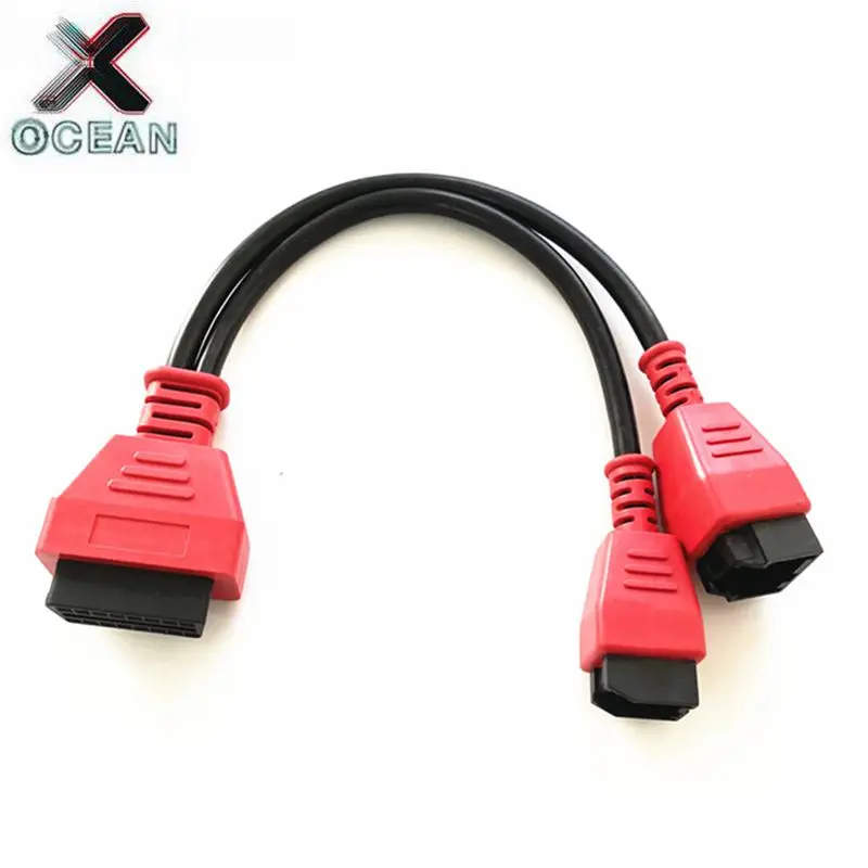 For Chrysler 12+8 connector programming cable for Autel Maxisys MS906 908 PRO scanner for chrysler 12 8 adapter cable free ship