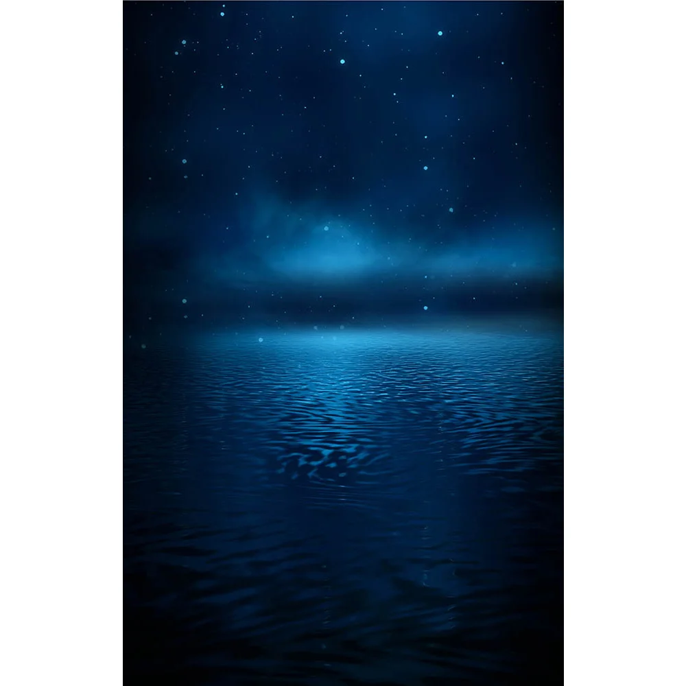 السماء الزرقاء والبحر التصوير خلفية للأطفال الكبار عيد ميلاد صورة خلفية استوديو الصور حورية البحر الفن التصوير الفوتوغرافي بريق النجوم