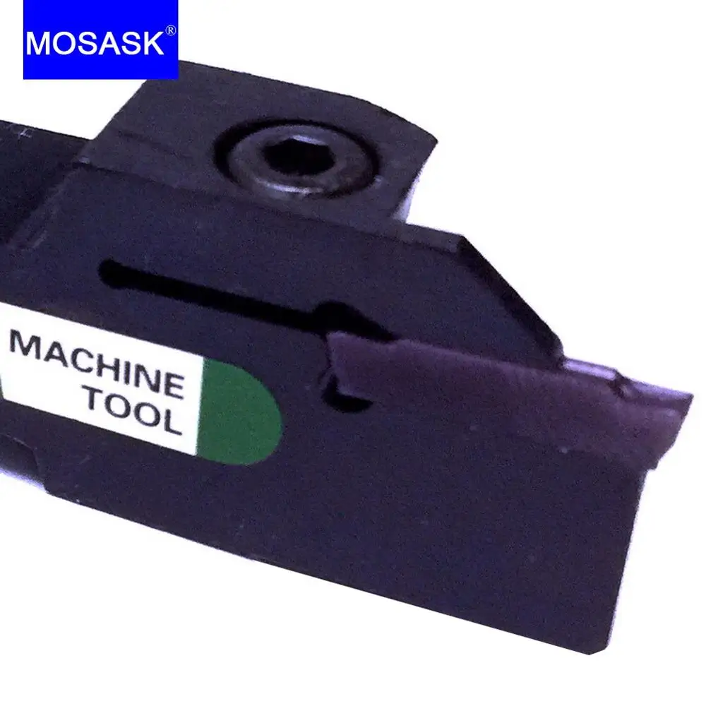 MOSASK MGEHL Groove Cutter MGEHL2020-5 Arbor CNC Lathe Cemented Carbide Blade Cylindrical Grooving Cut-Off Turning Tools