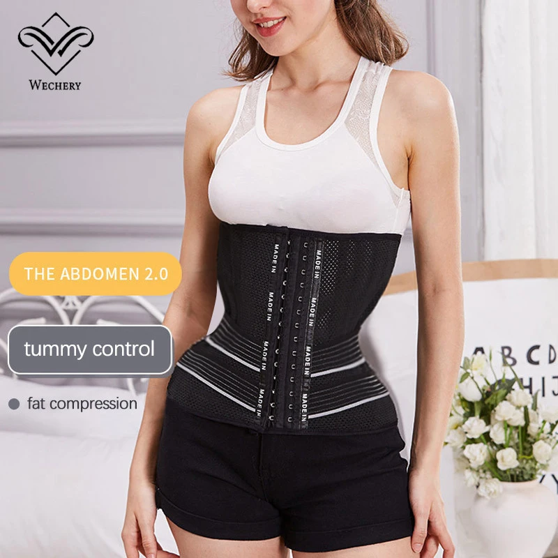 Stretch Waist Trainer Women Slimming Sheaths Cinchers Belly Belts Abdomen Binders and Straps Body Shapers Reductive Belt Fitness