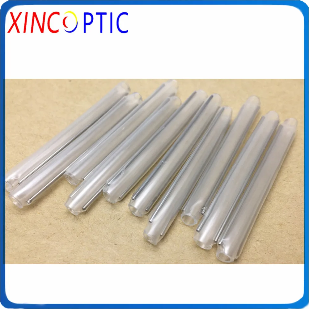 

1.0*60mm Two Rods/Needles FTTH Drop Cable Heat Shrink Fiber Optic Splice Protector Sleeves Fusion Protection