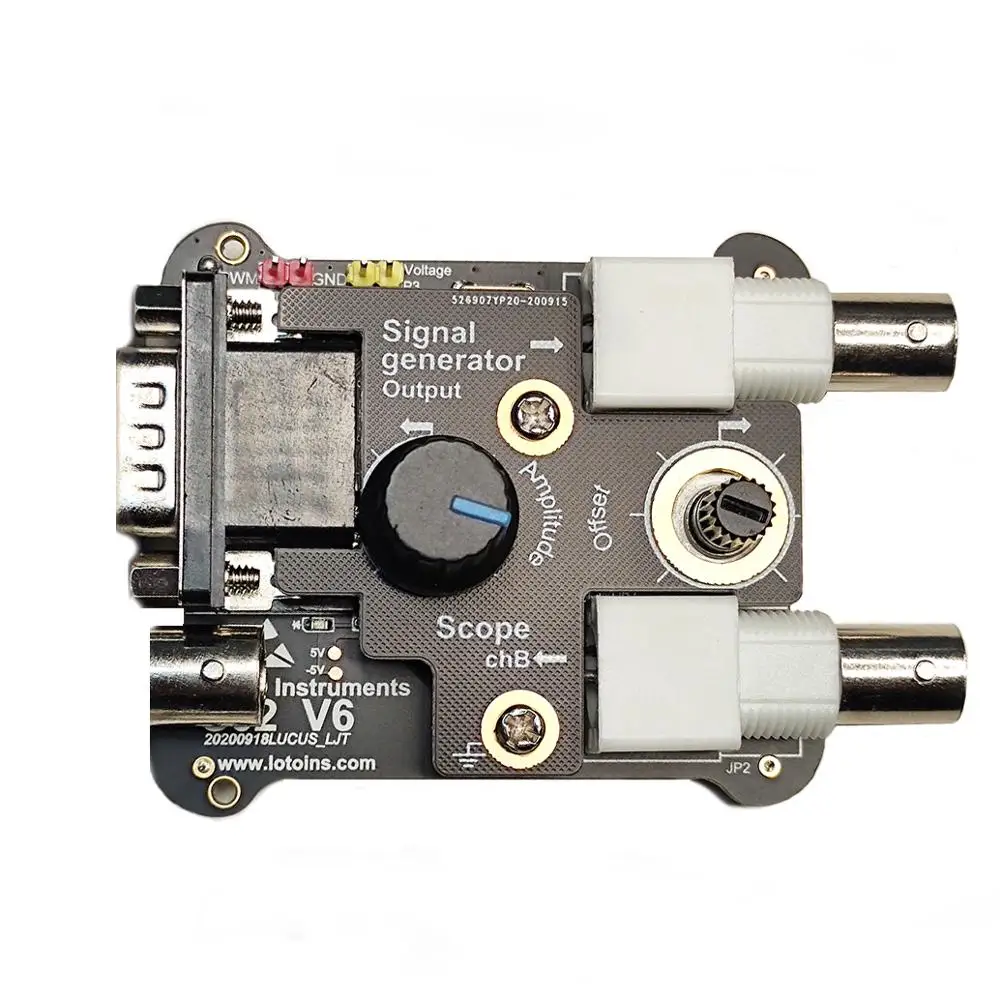 LOTO Signal Generator Module S02, 1-channel, 13MHz. Compatible with LOTO Oscilloscope OSC482,