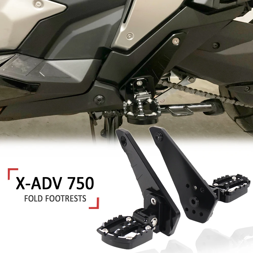 

Для HONDA X-ADV XADV X ADV 750 XADV750 XADV 750 2021, аксессуары для мотоциклов, складные задние подножки, подставка для ног для пассажира