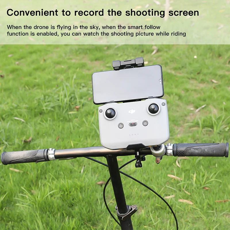 Remote Controller Holder On Bicycle For DJI Mavic Air 2S Bike Holder Phone Monitor Clamp Mavic Air2 Mini2 Accessories Fixation