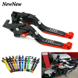 For YAMAHA FZ6S FZ6N FZ6R/FZ6 FAZER 2004-2010 2009 Motorcycle Accessories CNC Adjustable Extendable Folding Brake Clutch Levers