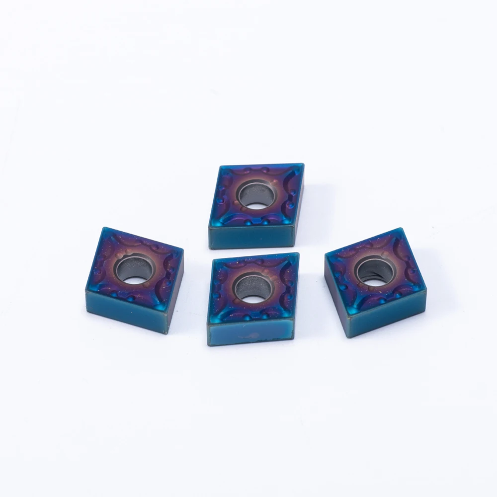 CNMG120404 utensili per tornitura inserti in lega di metallo duro acciaio CNMG 120404 lavorazione utensile per tornitura di metalli lama in lega dura