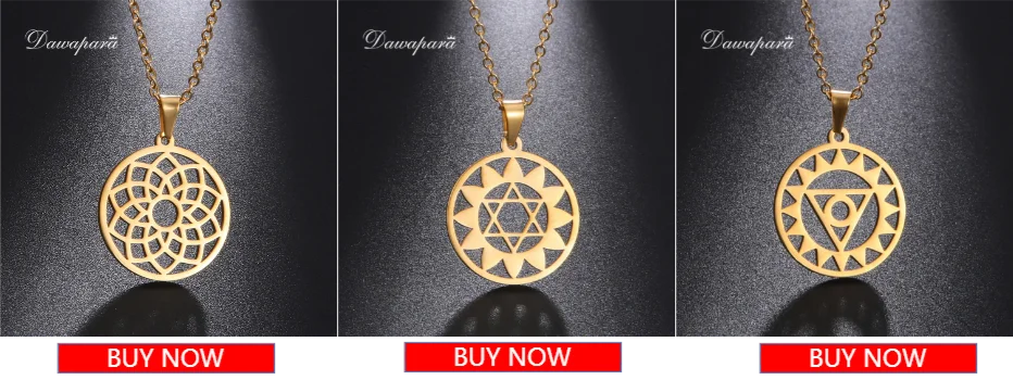 Dawapara Pentacles Tarot-Karten-Anhänger für Halskette, Edelstahl, golden, schwarz, Schmuck, Accessoires, Charms-Anhänger – Detail 32