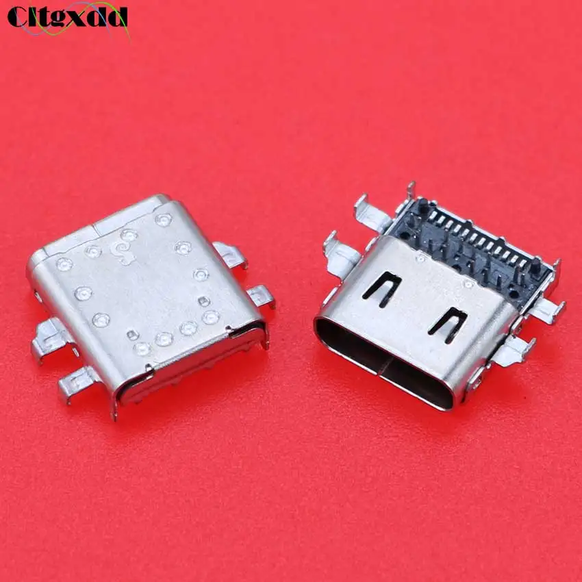 1PCS Type-C Jack USB Connector Socket Charging Port Power Plug For HP TPN-Q178 13-W02TTU 13-AC 13-W 10-N Pavilion X2 10-N